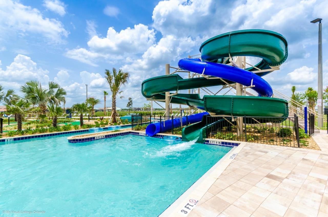 Modern Townhome Wprivate Pool Free Water Park كيسيمي المظهر الخارجي الصورة