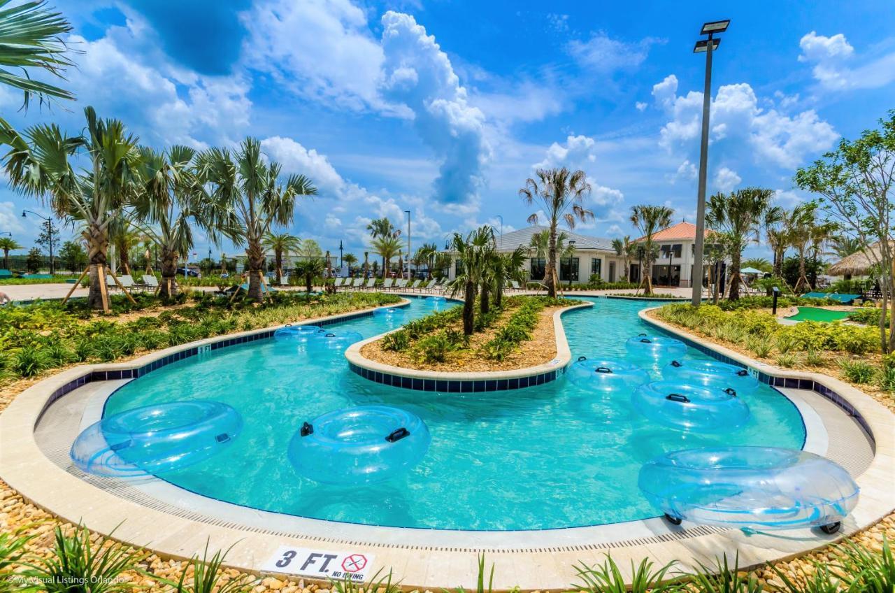 Modern Townhome Wprivate Pool Free Water Park كيسيمي المظهر الخارجي الصورة