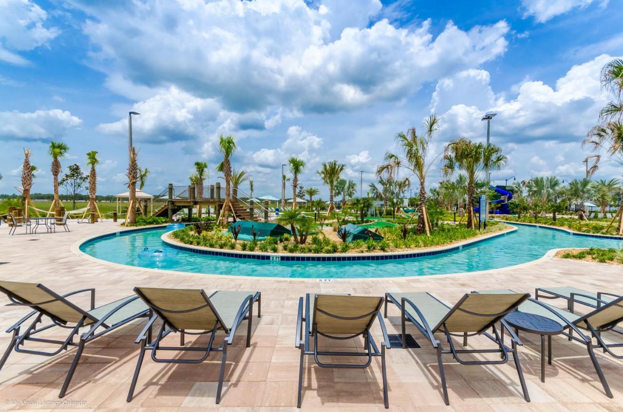 Modern Townhome Wprivate Pool Free Water Park كيسيمي المظهر الخارجي الصورة