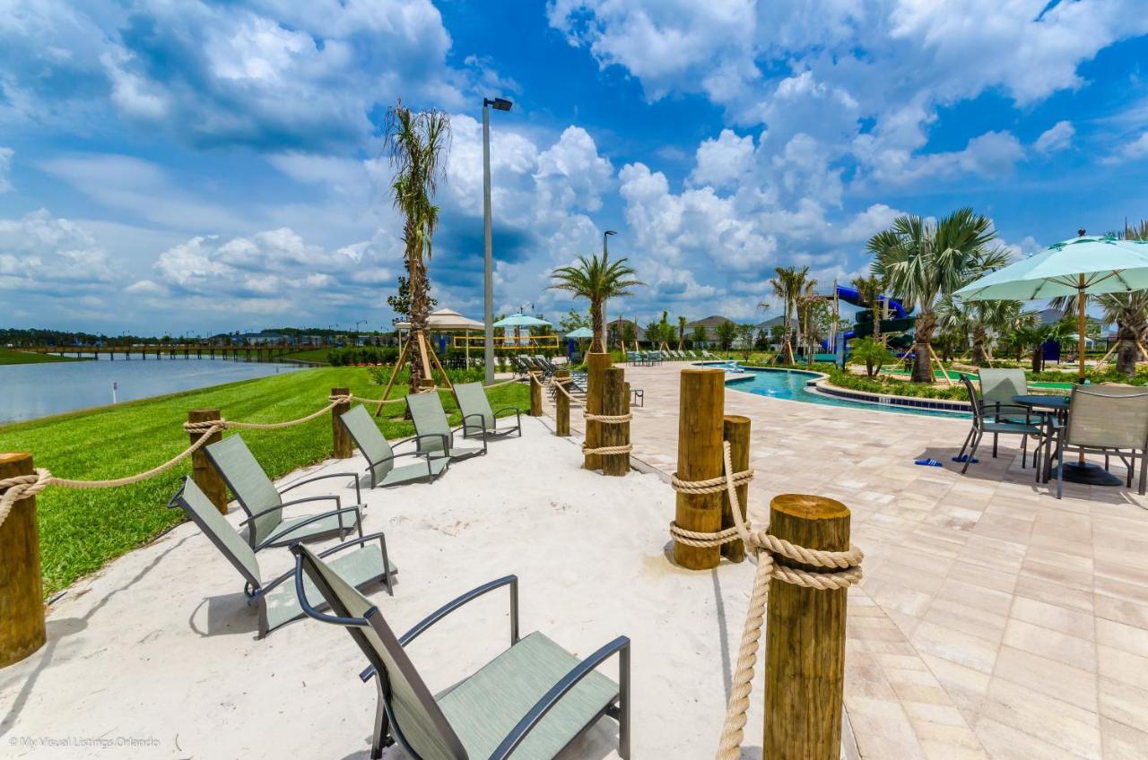 Modern Townhome Wprivate Pool Free Water Park كيسيمي المظهر الخارجي الصورة