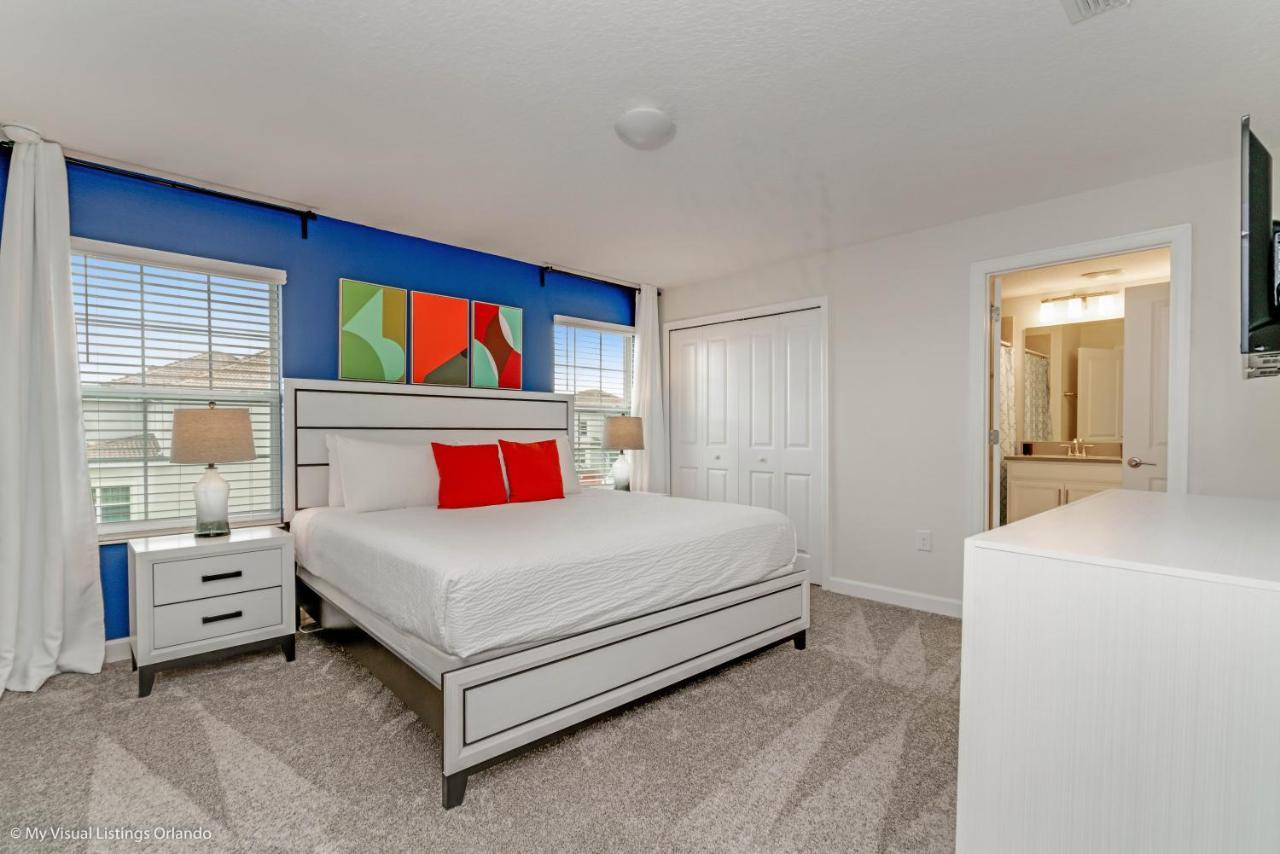 Modern Townhome Wprivate Pool Free Water Park كيسيمي المظهر الخارجي الصورة